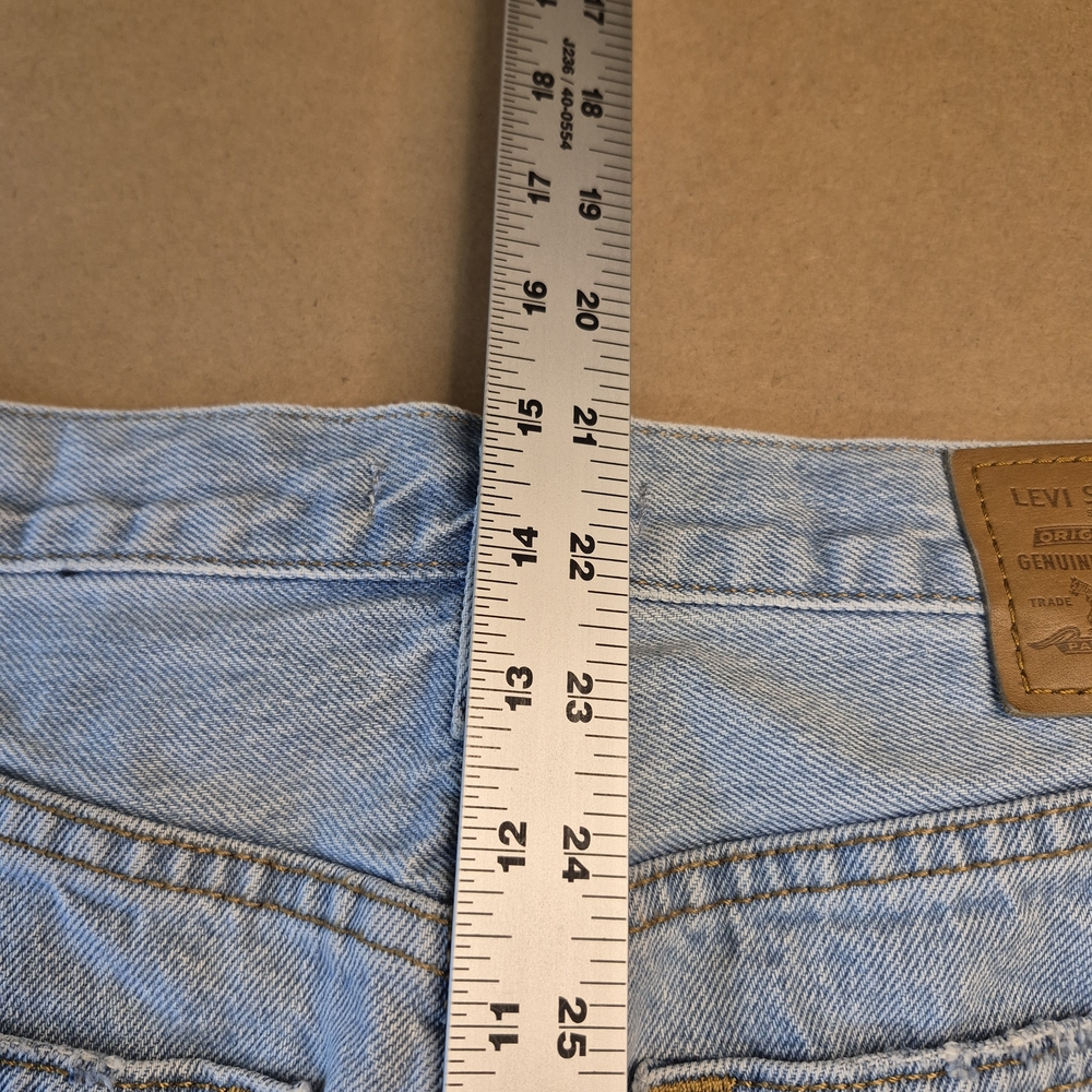 Levi's Light Blue Denim Mini Skirt - Picture 13 of 13